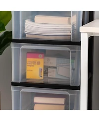 Iris 4-Drawer Narrow Cart