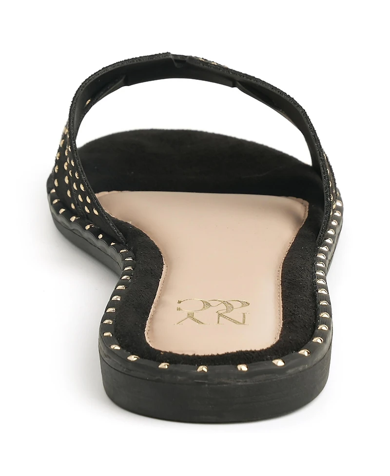 New York & Company Women's Zora Slides Sandals