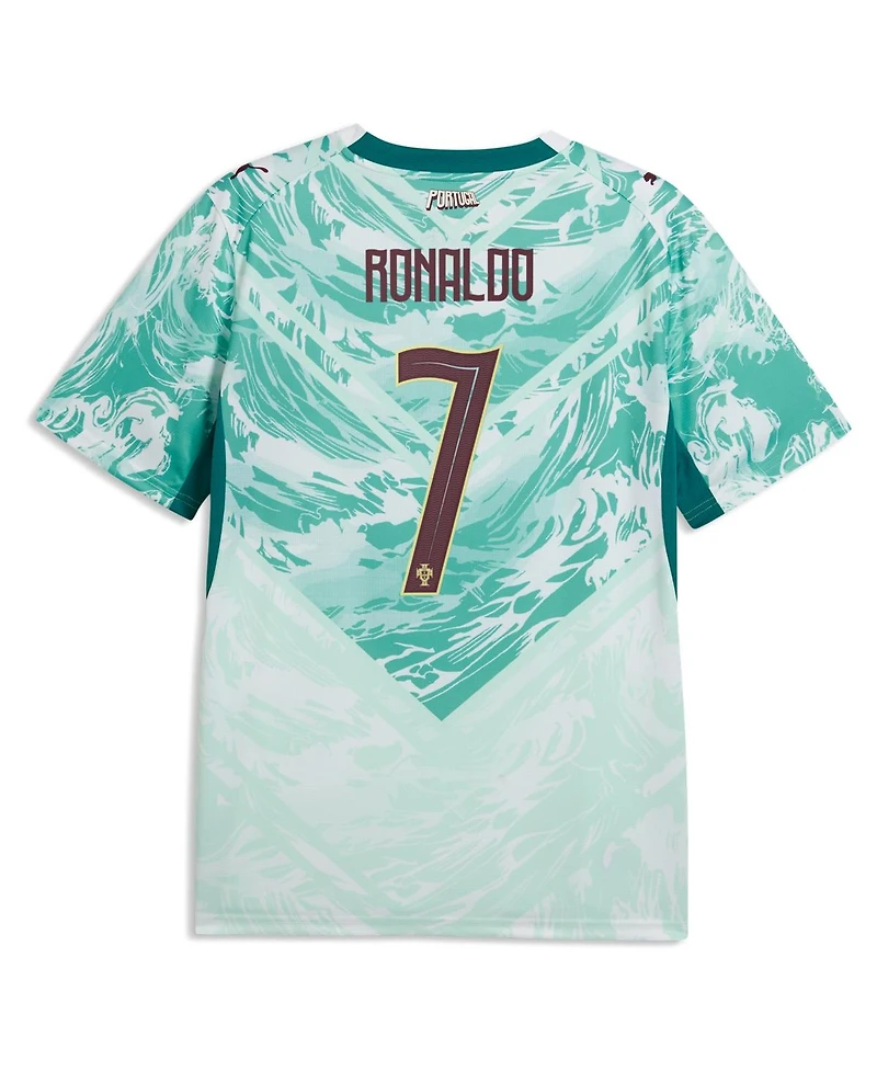 Puma Men's Cristiano Ronaldo White Portugal National Team 2026 Away Replica Jersey