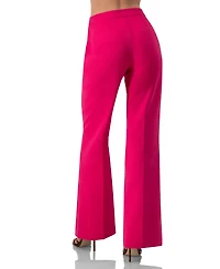 Ivonne Women's Flared Semi-Bell Bottom Pants