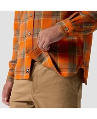 Backcountry Men's Venture Midweight Flannel Shirt Button-Down Long-Sleeve Shirts