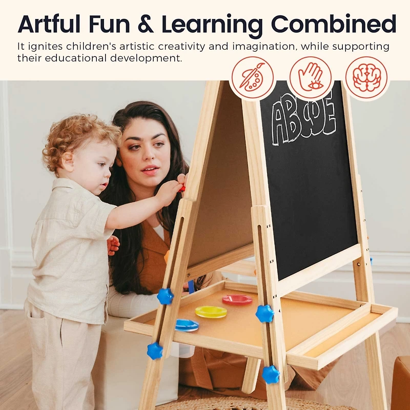 Tiny Land 3-in-1 Art Easel for Kids