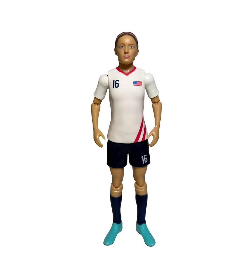 Banbo Toys Sockers Uswnt Rose Lavelle 8" Collectible Soccer Action Figure