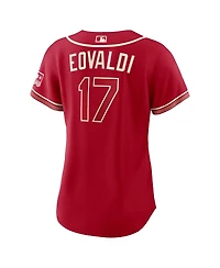 Nike Women's Nathan Eovaldi Red Texas Rangers 2026 City Connect Stadium Jersey