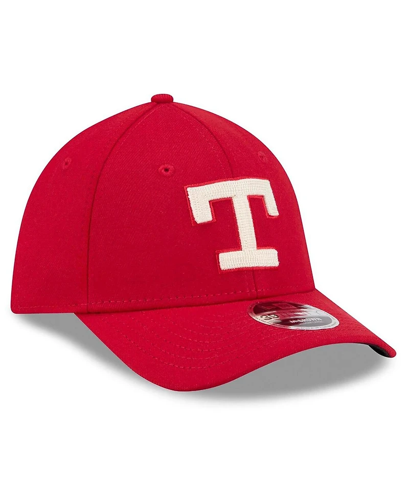 New Era Men's Red Texas Rangers 2026 City Connect M-Crown 39THIRTY Flex Hat
