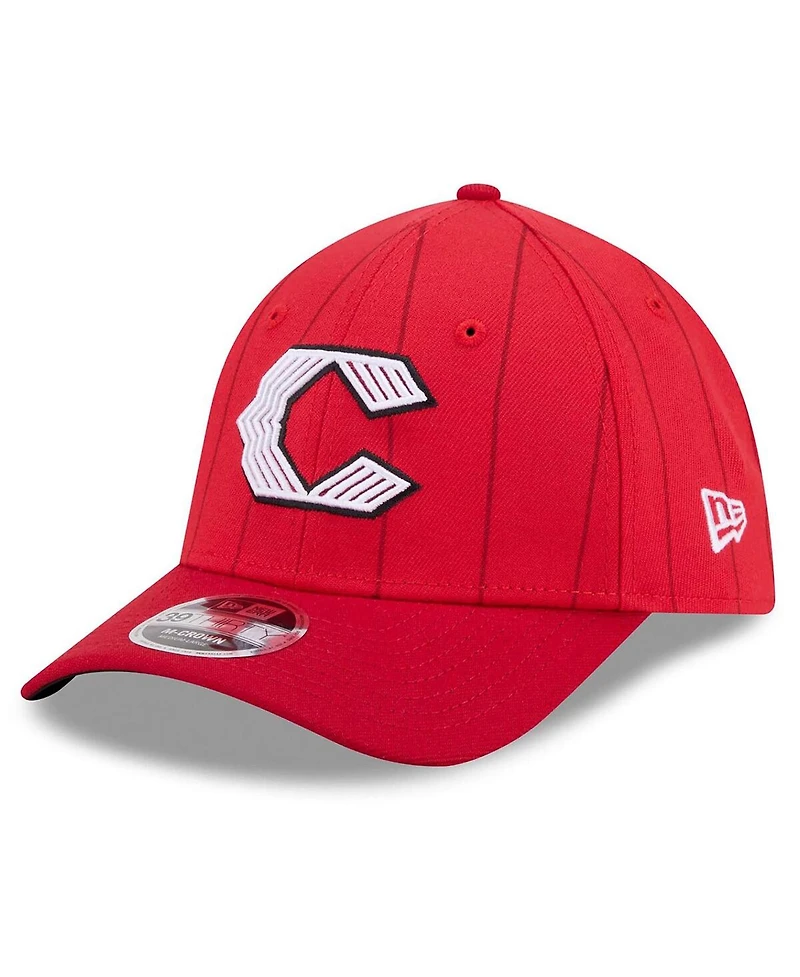 New Era Men's Red Cincinnati Reds 2026 City Connect M-Crown 39THIRTY Flex Hat