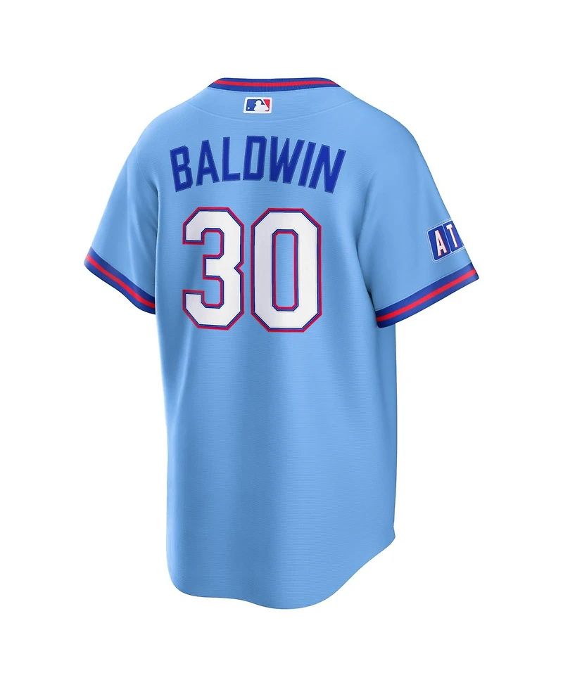 Nike Men's Drake Baldwin Powder Blue Atlanta Braves 2026 City Connect Stadium Jersey