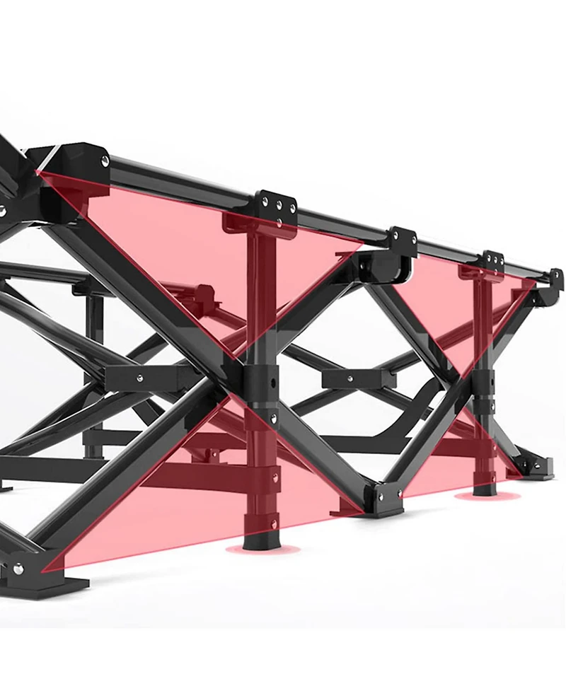 Gnuadz Camping Cot Folding Bed with Cushion Carry Bag 450Lbs Camping Outdoor Recreation Gear