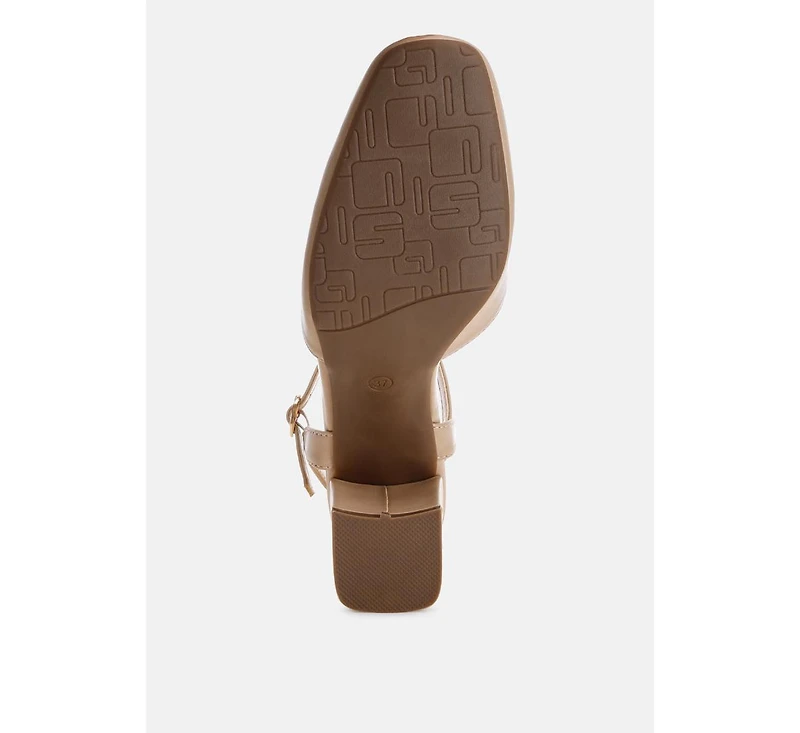 London Rag Women's Blitz Close Toe Buckled Sandals