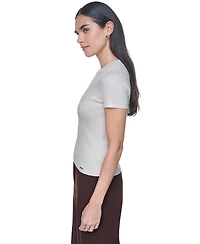 Calvin Klein Women's Crewneck Short-Sleeve Sweater Top