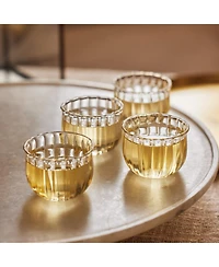Fleck, Kira Small Glass Cups - set of 4