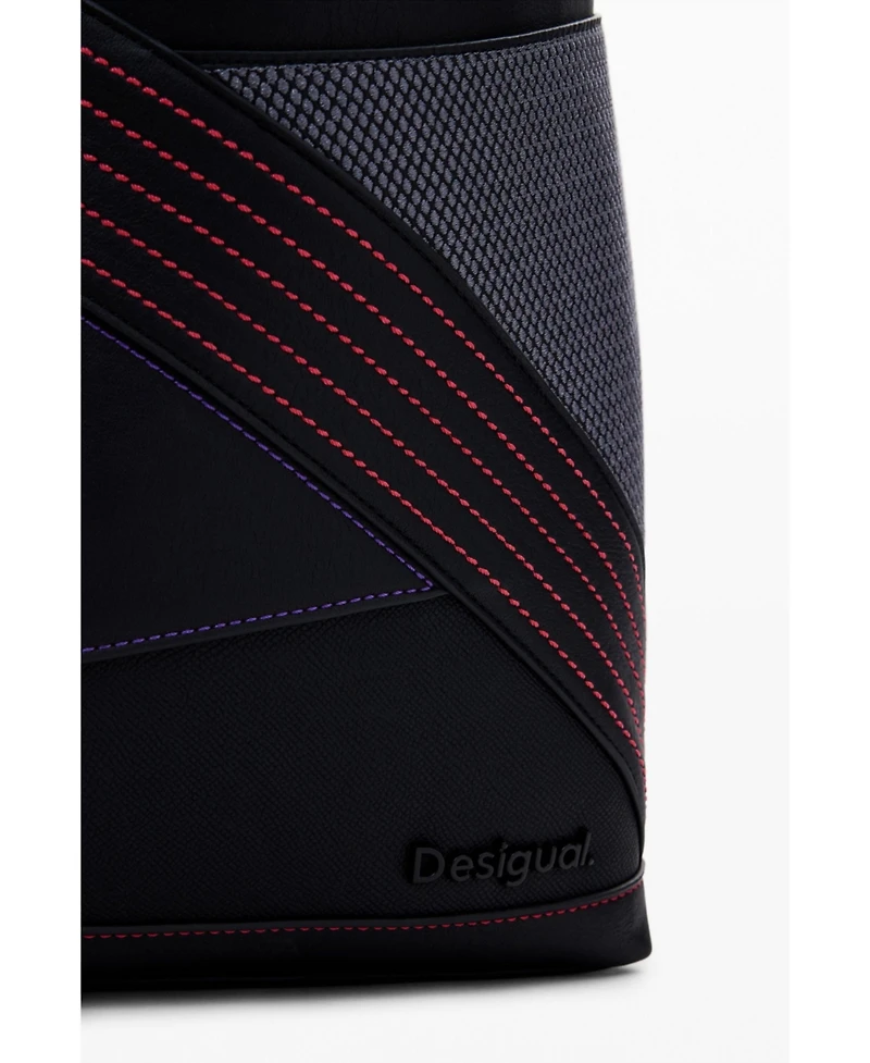 Desigual Women's Medium backpack with topstitching