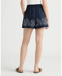 Nvlt Women's Embroidery Short