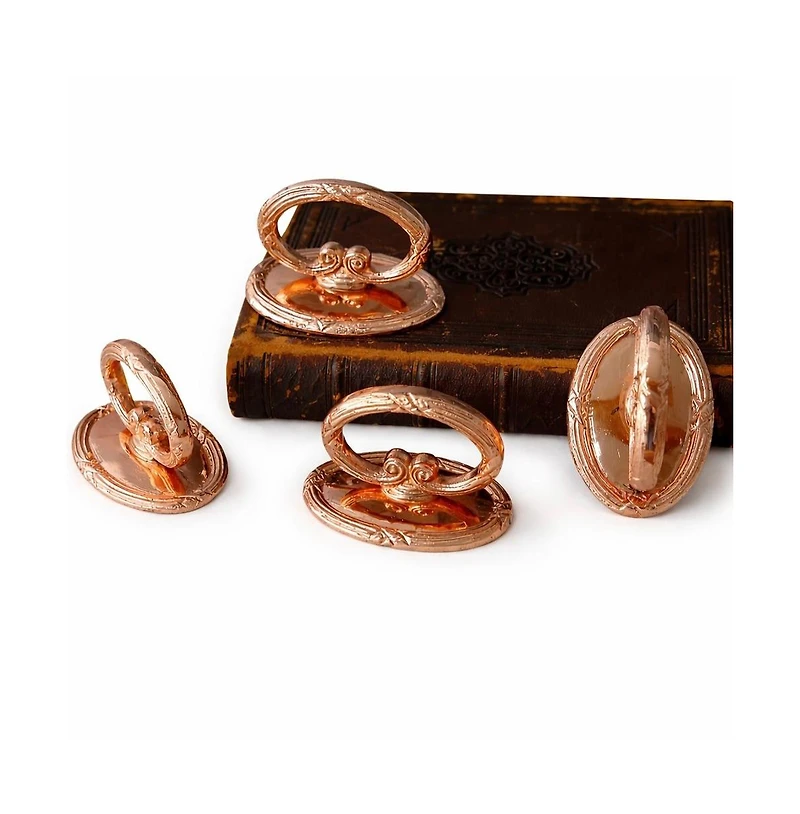 Coppermill Kitchen, Vintage Inspired Copper Napkin Rings - Set of 2
