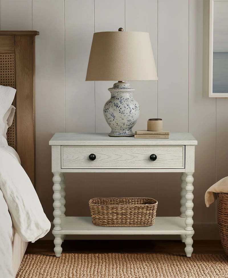 Madison Park Signature Beckett 32" Wood Large Nightstand