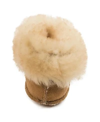 Minnetonka Baby Suede Sheepskin Booties