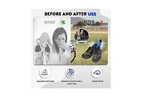 Hikeen Shoe Deodorizer Activated Charcoal Shoe Eliminator Glove Deodorizers for Boots, Gym Bags, Hockey Gloves, Boxing Soccer Gear