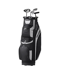 Mecale Golf Cart Bag with 14-Way Divider Top, 36" Premium Cart Bag with 13 Pockets, Handles, Dust Cover & Detachable Straps