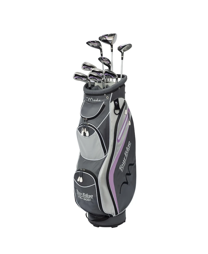 Tour Edge Te-300 Moda Women Right Hand Complete Golf Set
