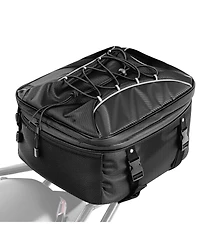 Mecale 22 to 34L Expandable Motorcycle Tail Bag with Waterproof Rain Cover