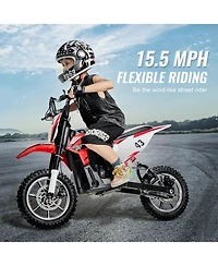Mecale 36V Kids Electric Ride On Motorcycle, 15.5 Mph, Ages 14