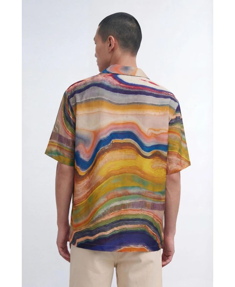 Desigual Men's Abstract print shirt