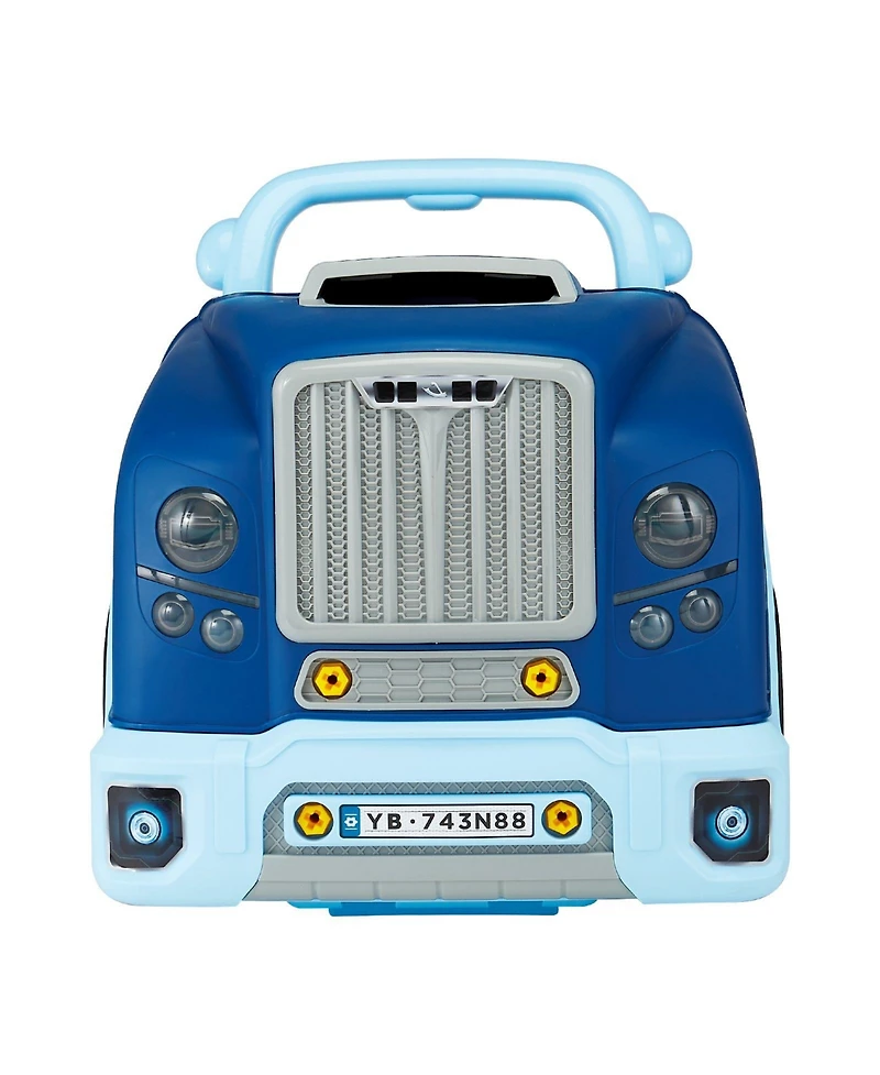 Mecale 60 Piece Kids Engine Toy with Lights and Sounds, Ages 3+