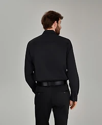 Alfani Men's Regular Fit Solid Dress Shirt, Macy's Exclusive