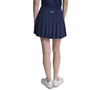 Dkny Women's Pique Pleated Tennis Skort