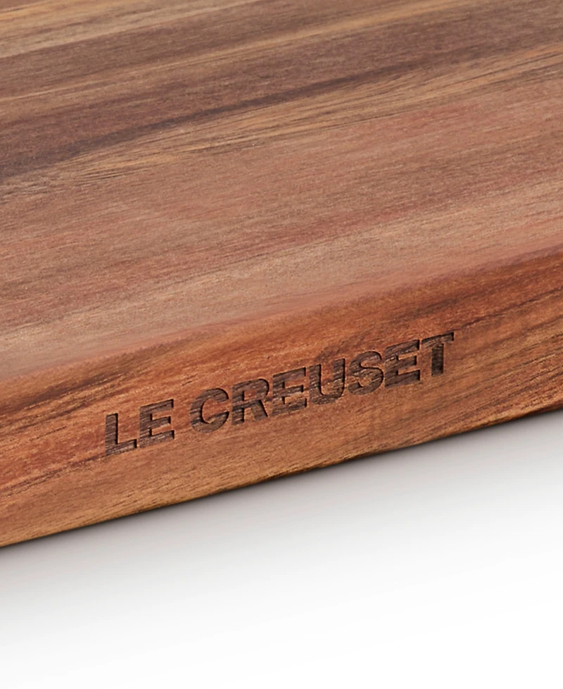 Le Creuset 16" Wood Butcher Block Cutting Board