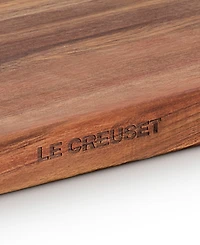 Le Creuset 16" Wood Butcher Block Cutting Board