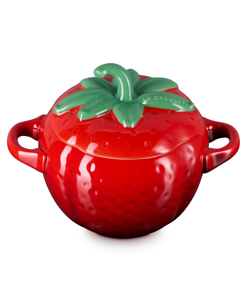 Le Creuset Stoneware 16 oz. Strawberry Mini Cocotte