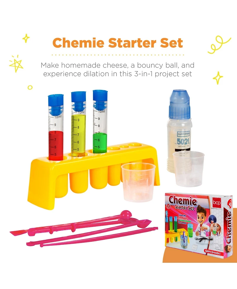 Best Choice Products 4-in-1 Science Project Kit, Stem and Steam Diy Lab Experiments for Kids