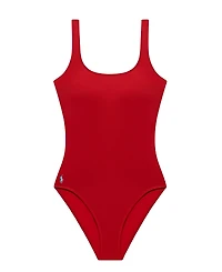 Polo by Ralph Lauren Women's Scoopback One-Piece Swimsuit