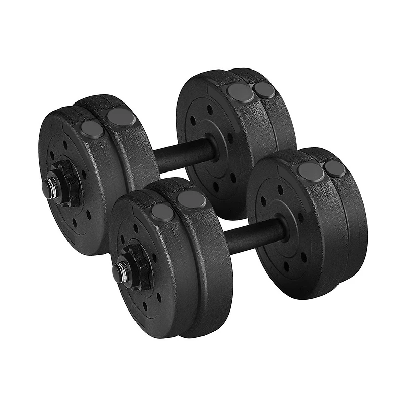 Yaheetech Adjustable Dumbbell Weight Set For Home Gym