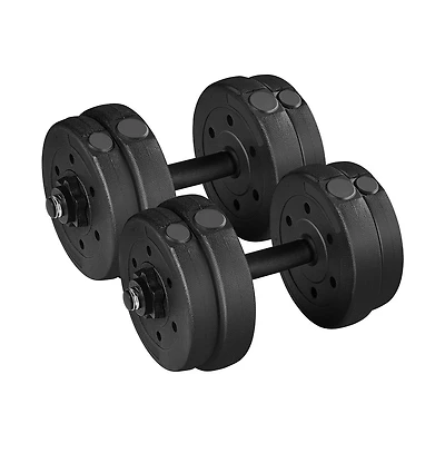 Yaheetech Adjustable Dumbbell Weight Set For Home Gym