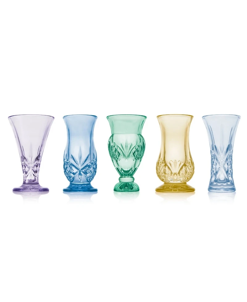 Godinger Dublin Bud Vases, Set of 5