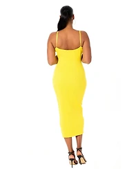 Dai Moda Women's Draya Long Sweater Dress