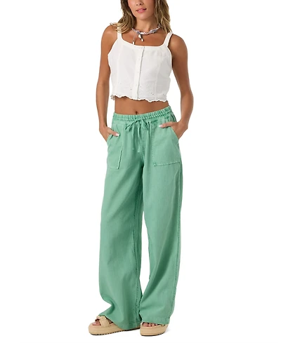 O'Neill Women's Sevie Patch Pocket Woven Pull-On Pants