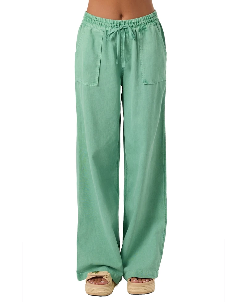 O'Neill Women's Sevie Patch Pocket Woven Pull-On Pants