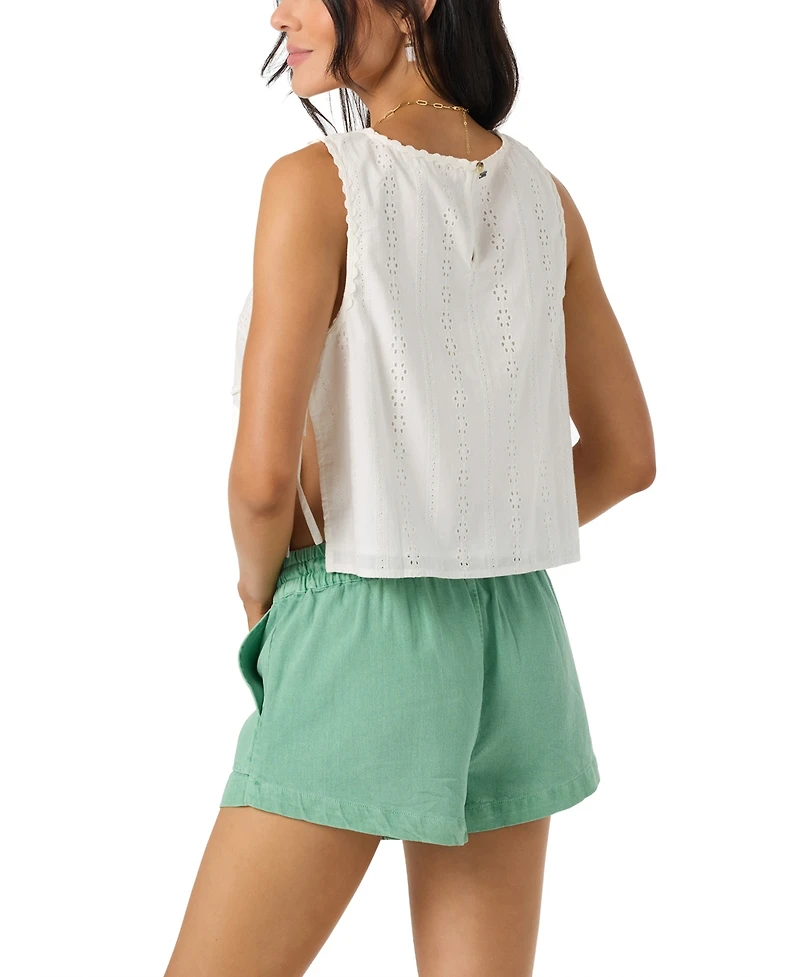 O'Neill Women's Cotton Athena Sleeveless Top