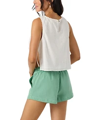 O'Neill Women's Cotton Athena Sleeveless Top