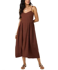 O'Neill Women's Linden Woven Midi Dress