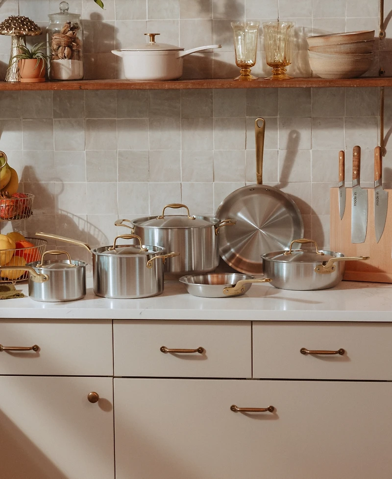 Made In Stainless Steel Clad 10-Piece Cookware Set