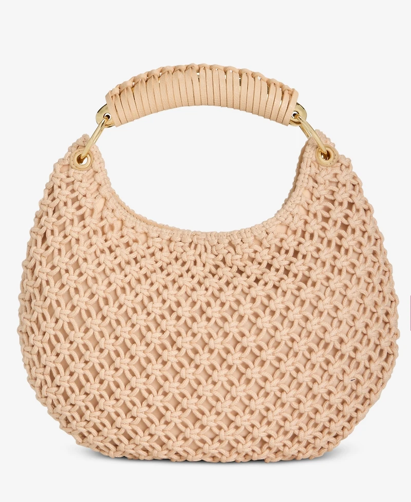 I.n.c. International Concepts Eedenn Crochet Hobo Handbag with Small Wallet, Macy's Exclusive