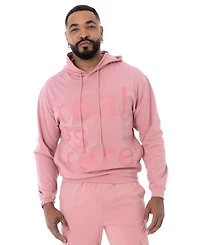 Dai Moda Men's Real is Rare Jersey Hoodie