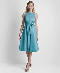 Dkny Women's Sleeveless Crewneck Dress