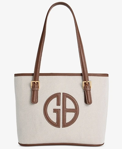 Giani Bernini Linen Logo Tulip Tote, Macy's Exclusive