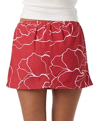 O'Neill Women's Townes Floral Pull-On Skort