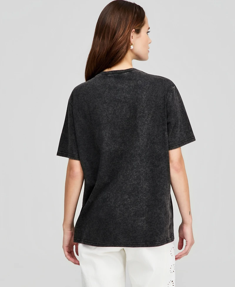 And Now This Women's Mustang Graphic T-Shirt, Macy's Exclusive